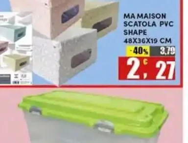Scatola PVC Shape