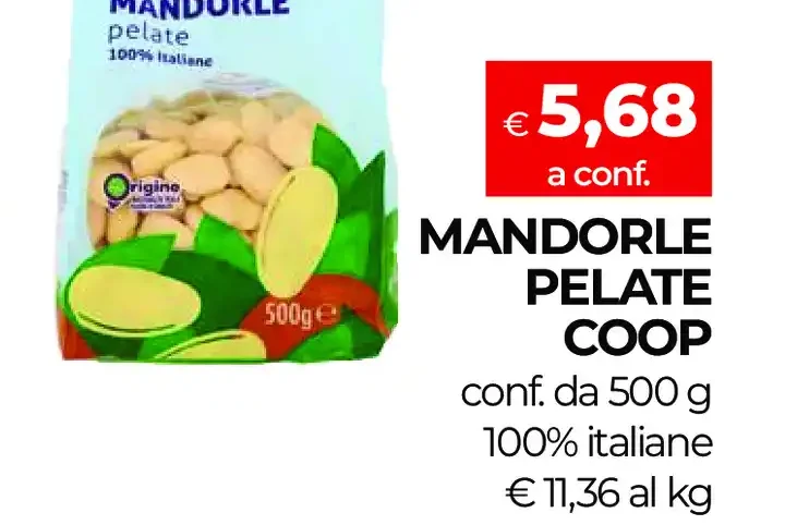 Mandorle pelate Coop