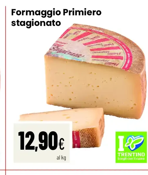 Formaggio Primiero stagionato