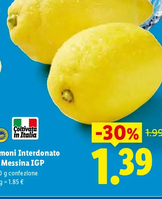 Limoni Interdonato di Messina IGP