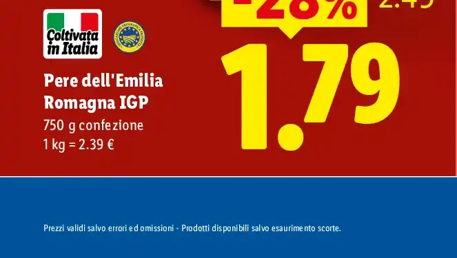 Pere dell'Emilia Romagna IGP