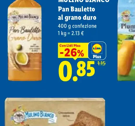 Pan Bauletto al grano duro