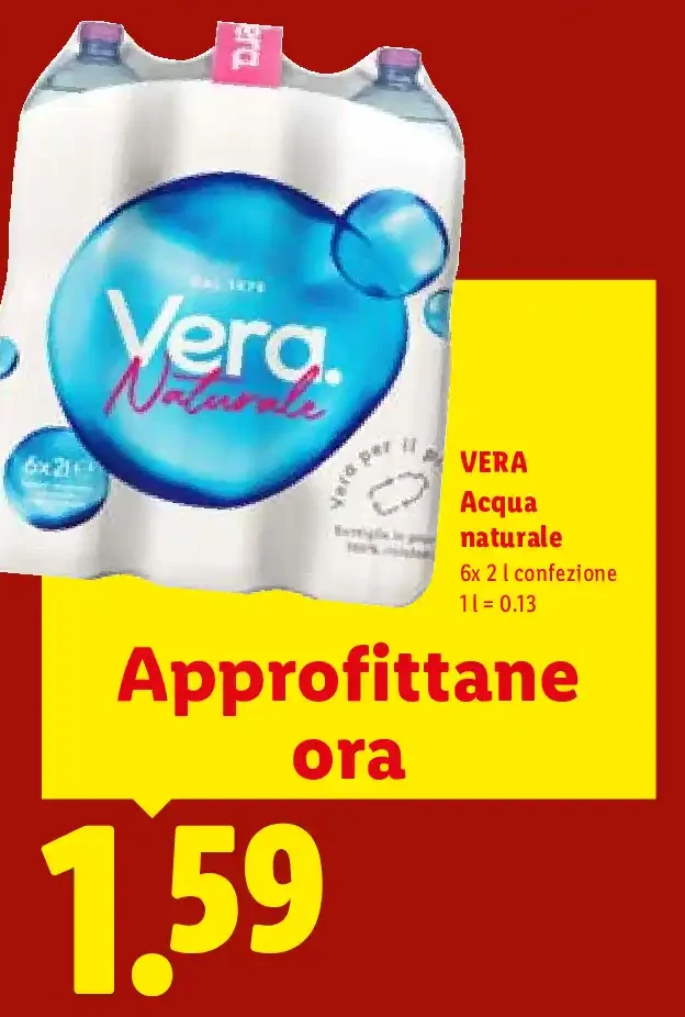 Acqua naturale