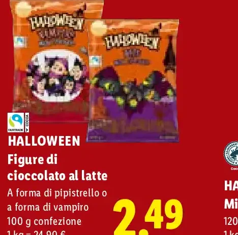 Figure di cioccolato al latte