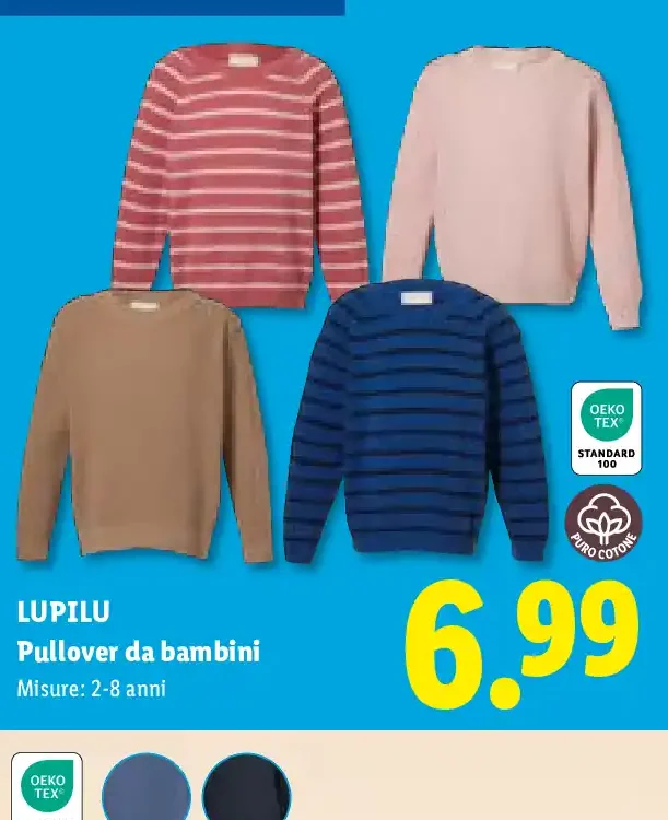 Pullover da bambini