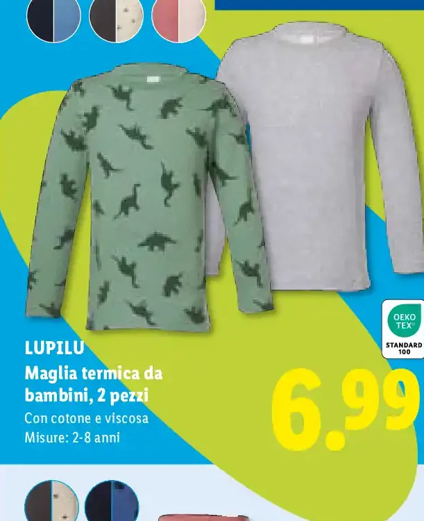 Maglia termica da bambini