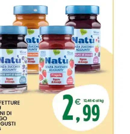 Confetture Natu vari gusti