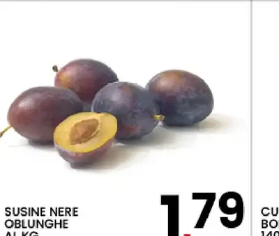 Susine nere oblunghe
