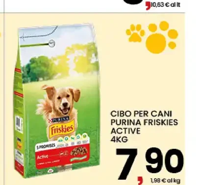 Cibo per cani Purina Friskies Active