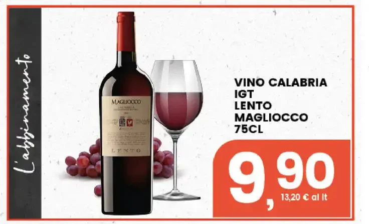Vino Calabria IGT Lento Magliocco