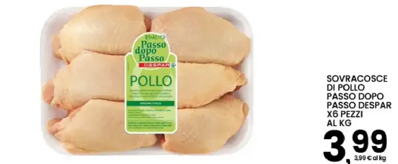 Sovracosce di pollo Passo dopo Passo Despar
