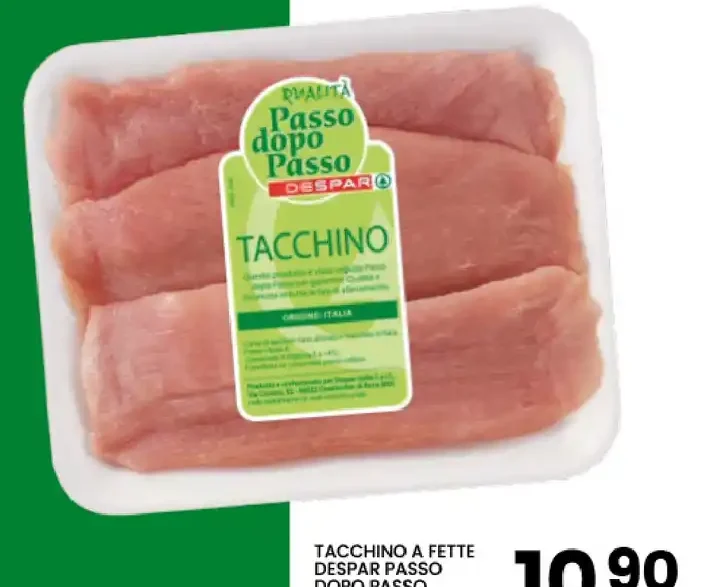 Tacchino a fette Passo dopo Passo Despar