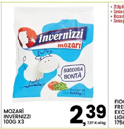 Mozzarella Invernizzi