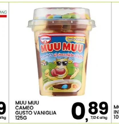 Muu Muu Cameo gusto vaniglia