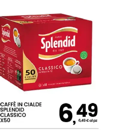 Caffè in cialde Splendid Classico