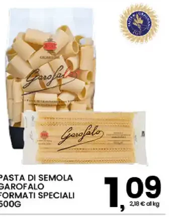 Pasta di semola Garofalo formati speciali