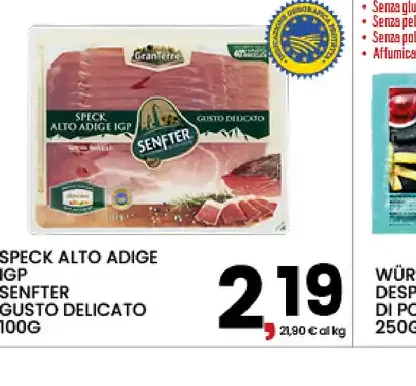 Speck Alto Adige IGP Senfter gusto delicato