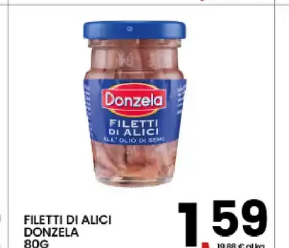 Filetti di alici Donzela
