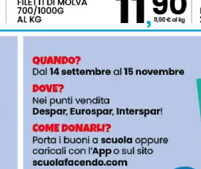 Filetti di molva