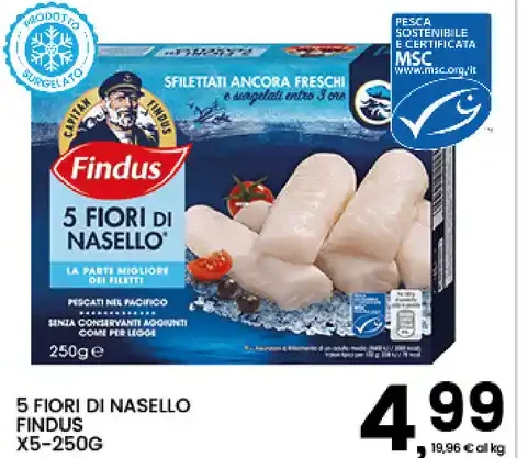 5 fiori di nasello