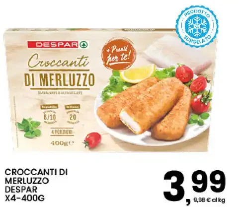 Croccanti di merluzzo