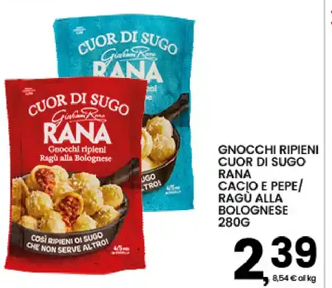 Gnocchi ripieni Cuor di Sugo Rana