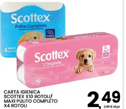 Carta igienica Scottex