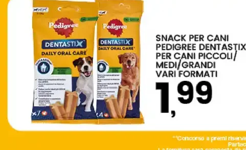 Snack per cani Pedigree Dentastix