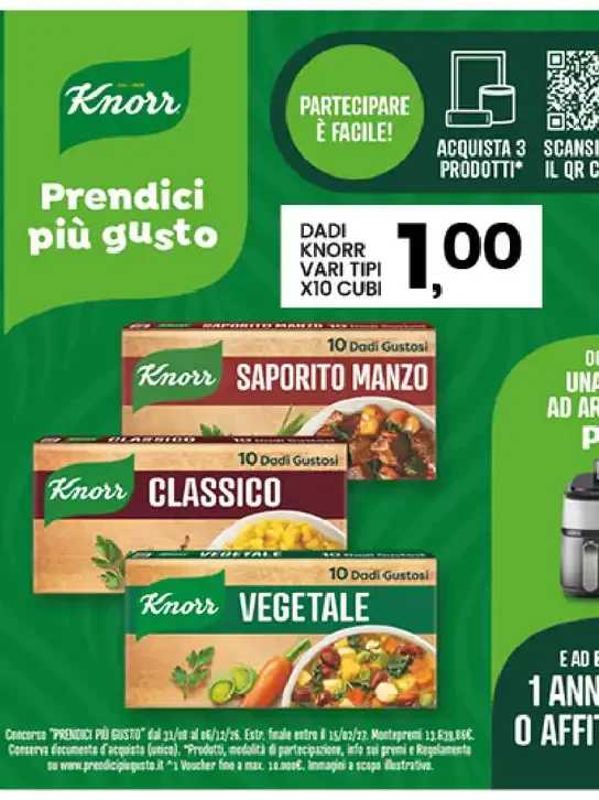 Dadi Knorr vari tipi