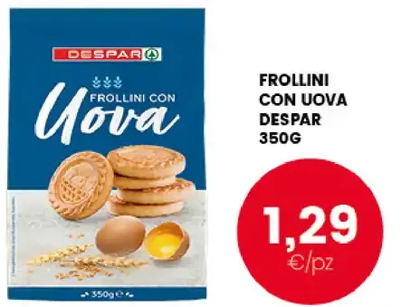 Frollini con uova Despar