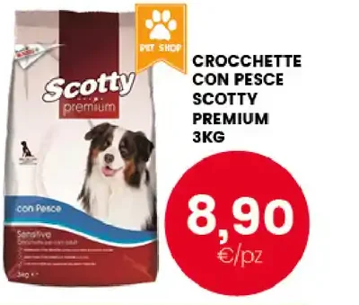 Crocchette con pesce Scotty Premium