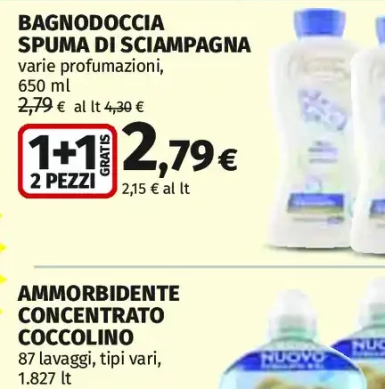 Bagnodoccia Spuma di Sciampagna
