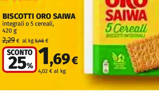 Biscotti Oro Saiwa
