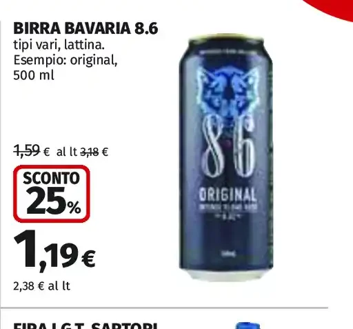 Birra Bavaria 8.6