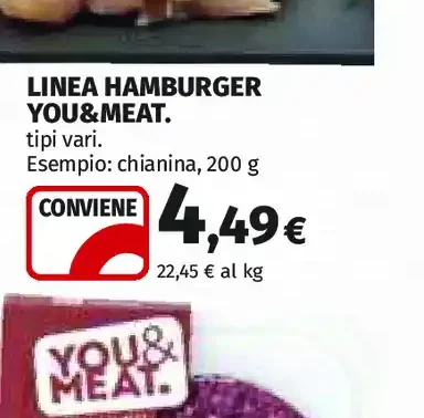 Linea Hamburger You&Meat