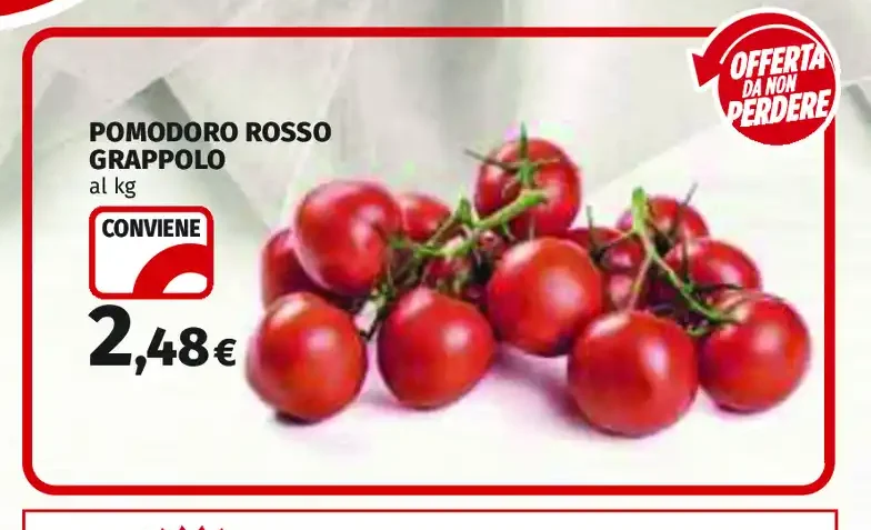 Pomodoro rosso grappolo