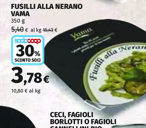 Fusilli alla Nerano Vama