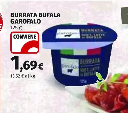 Burrata bufala Garofalo