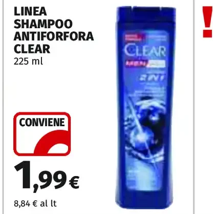 Shampoo antiforfora Clear