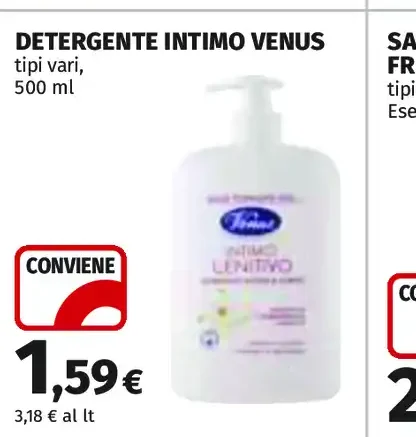 Detergente intimo Venus
