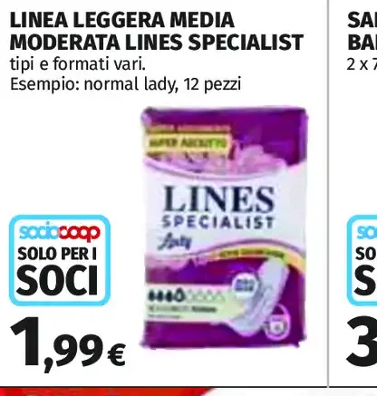 Linea leggera media Lines Specialist