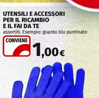 Utensili e accessori per il ricambio e il fai da te