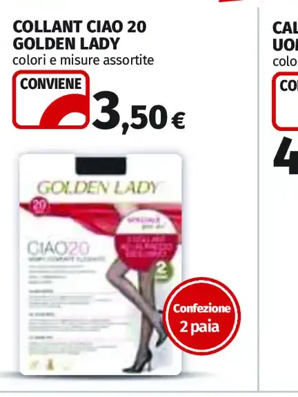Collant Ciao 20 Golden Lady
