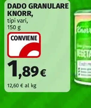Dado granulare Knorr