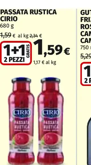 Passata rustica Cirio