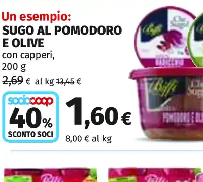 Sugo al pomodoro e olive Biffi