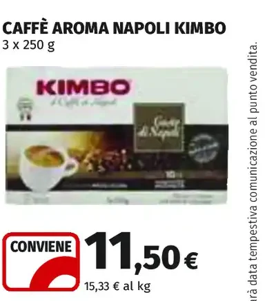 Caffè Aroma Napoli Kimbo