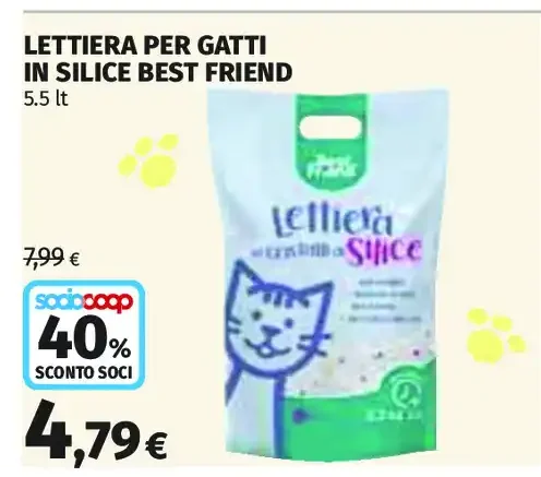 Lettiera per gatti in silice Best Friend