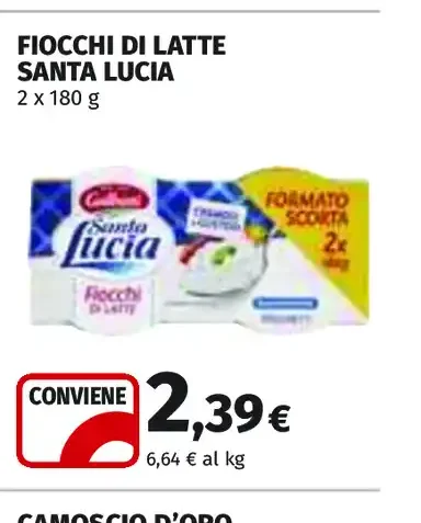 Fiocchi di latte Santa Lucia