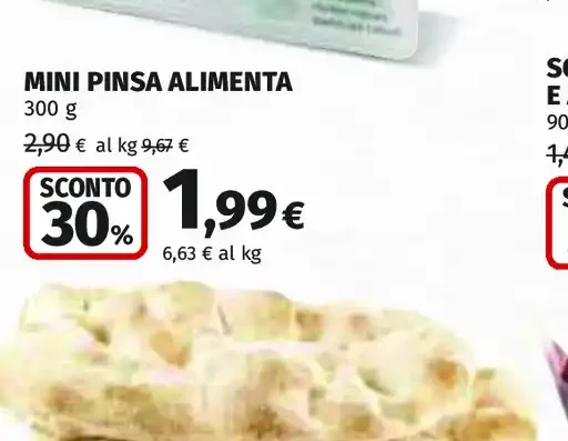 Mini pinsa Alimenta
